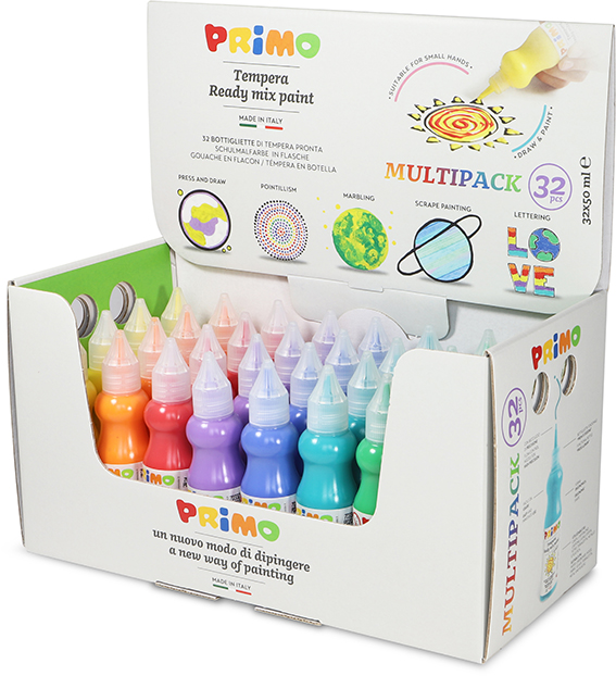 PRIMO MULTIPACK, 32 FLESSEN VAN 50 ML