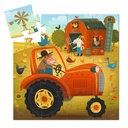 PUZZLE TRACTEUR, 16 PIÉCES
