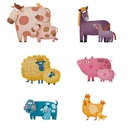 MON 1ER PUZZLE:ANIMAUX DE LA FERME