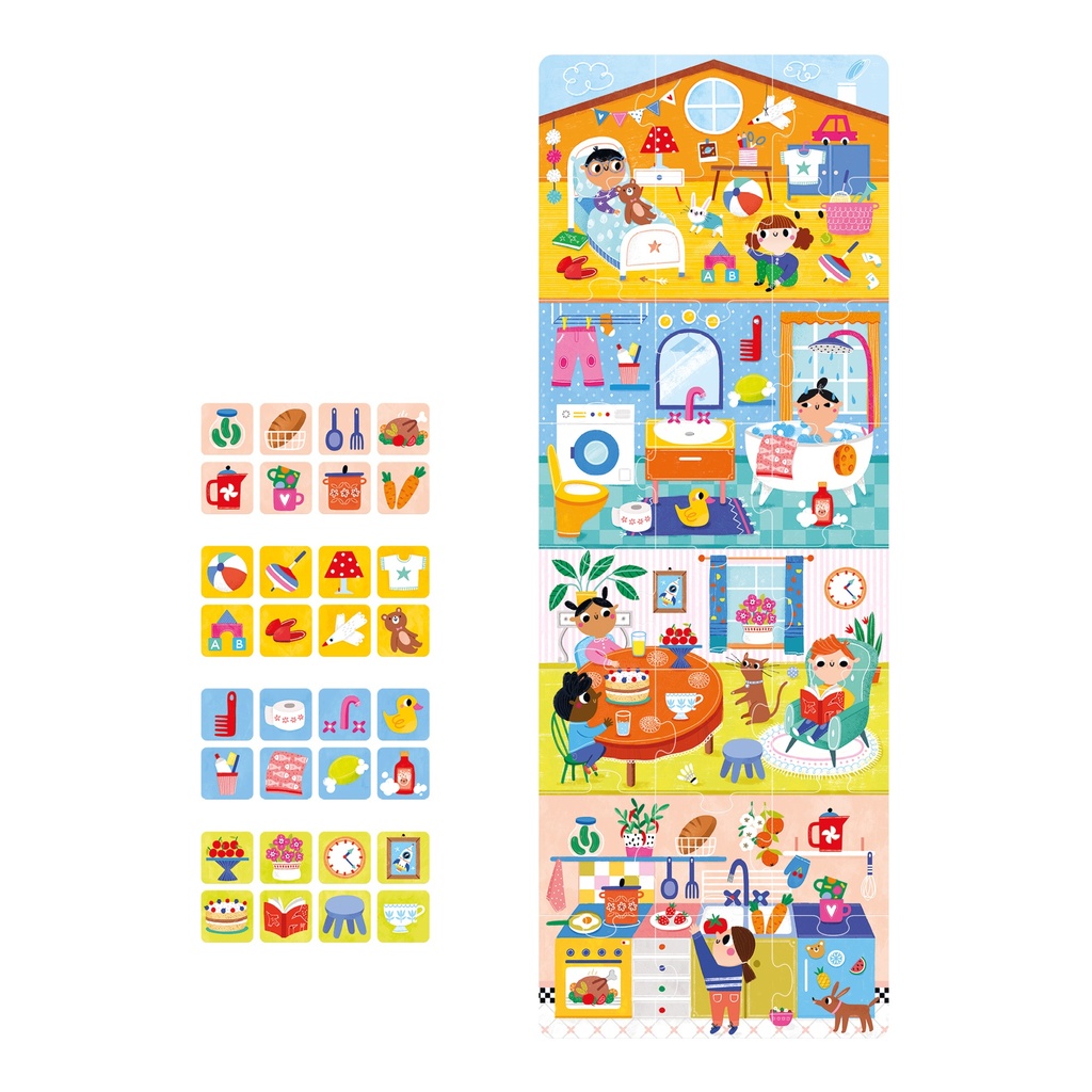 PUZZLE+ LA MAISON,  24 PIÉCES