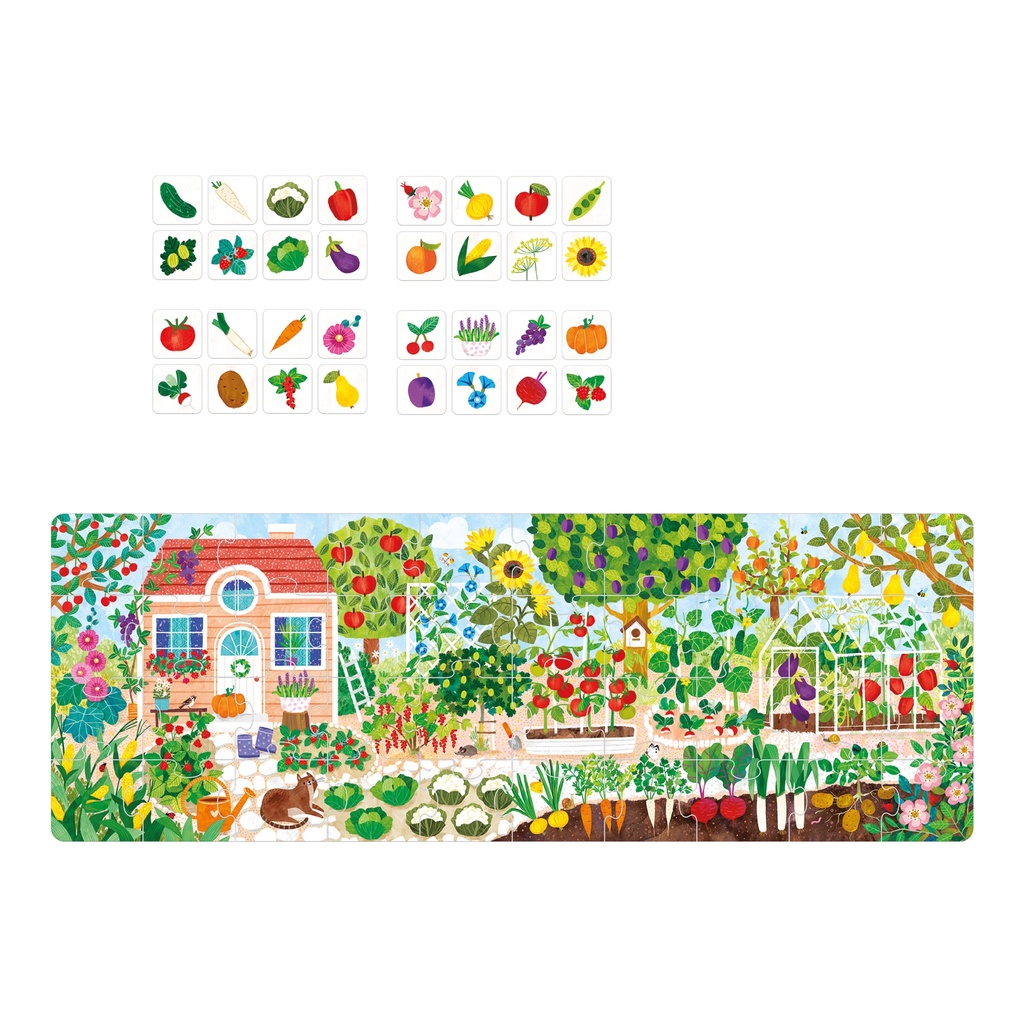 PUZZLE+ THE GARDEN, 40 PIECES