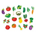 1e Fruit- en groentepuzzels, 38 stukjes