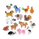 PUZZLES ANIMAUX DE LA FERME, 30 PIÉCES