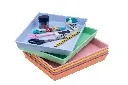 PLATEAUX D'ACTIVITÉS PASTEL, LOT DE 6