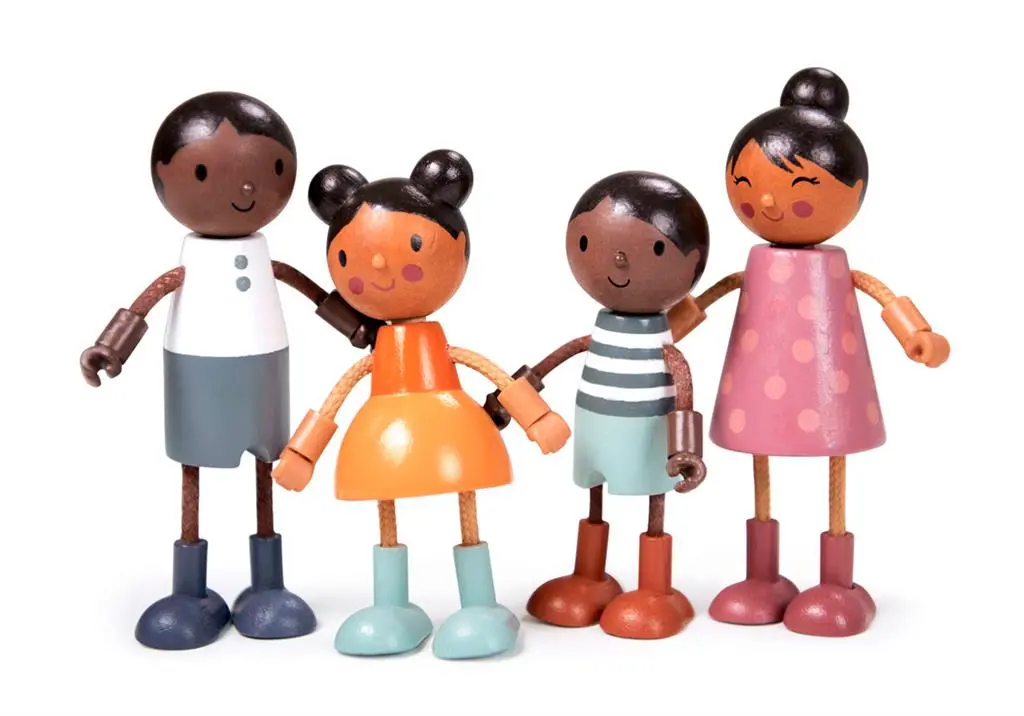 POPPENFAMILIE, SET NR. 2