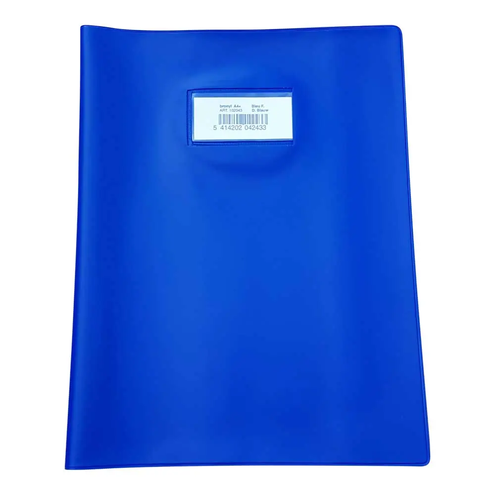 BLICKDICHTE NOTIZBUCHHÜLLEN, A4, BLAU, 10ER-SET