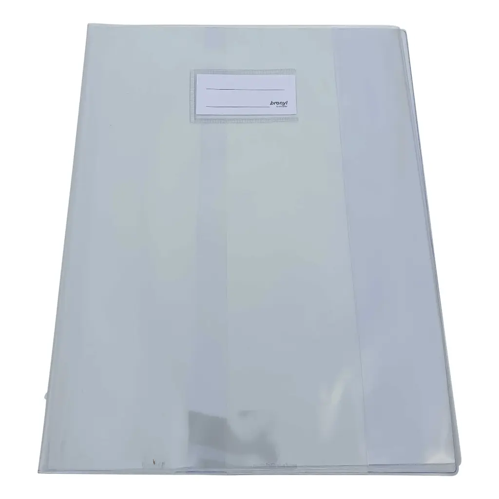 Transparente Notizbuchhüllen aus Kristallglas, A5, 10er-Pack
