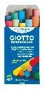 GIOTTO ROBERCOLOR FARBIGE KREIDE, BOX MIT 10 SORTIERTEN KREIDEKREIDE