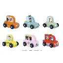 UNIVERSE CITY CROSS ROAD VEHICLES, SET OF 6