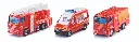 SET POMPIERS SIKU, 3 PIÈCES