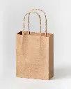 SACS PAPIER KRAFT BRUN 12X15CM, LOT DE 20