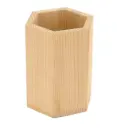 Bleistiftbehälter aus Holz, 9 cm