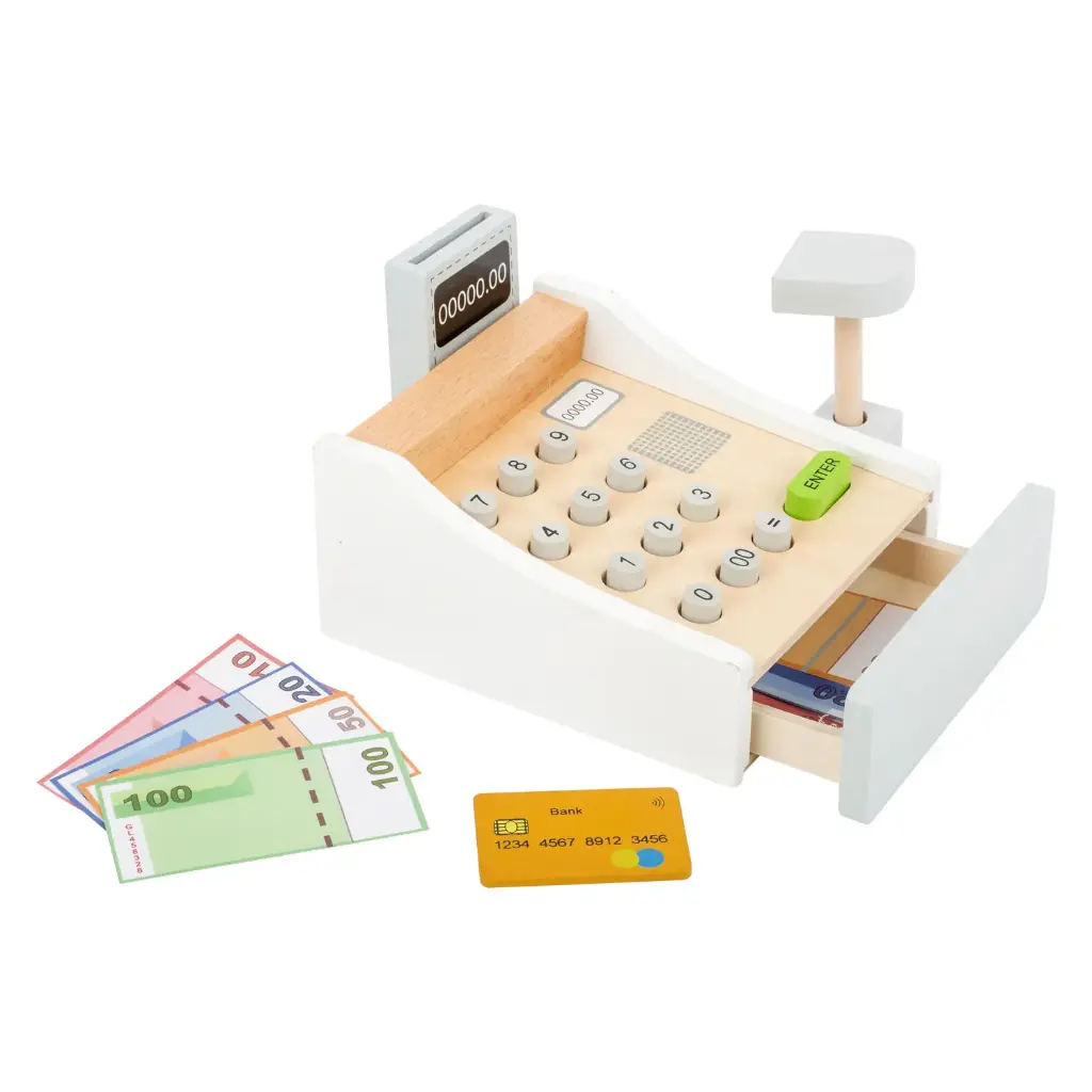 CAISSE ENREGISTREUSE EN BOIS
