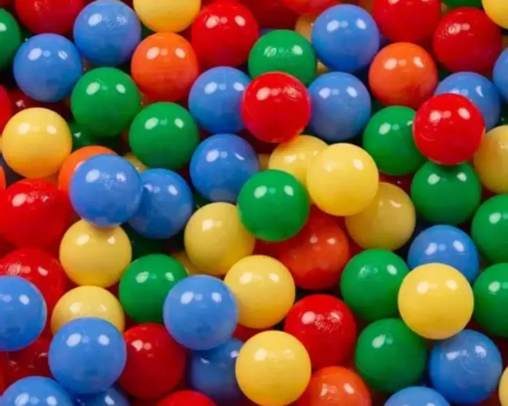 BALLES COLORÉES POUR PISCINE, 500 BALLES
