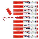EDDING 14 FUNTASTIC- 3MM ROUGE, BOÎTE DE 10