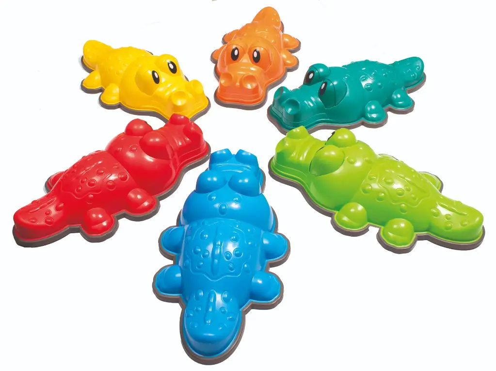 CROCODILES D'ÉQUILIBRE, SET DE 6