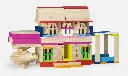 COLORED WOODEN BOARDS, THE BARREL