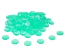 PIERRES TRANSLUCIDES VERTS, 100 PIÈCES