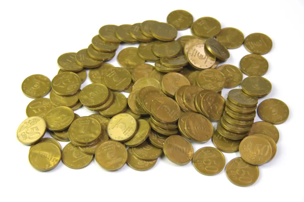 PIÈCES DE 50 CENT, SAC DE 100