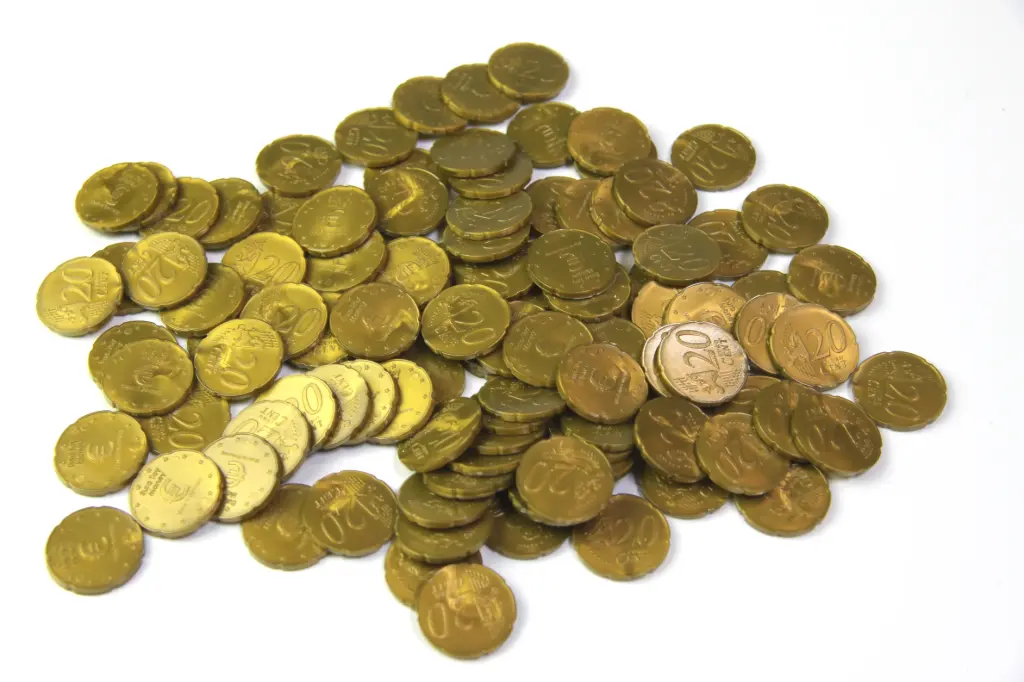 PIÈCES DE 20 CENT, SAC DE 100