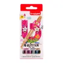 FEUTRES PAILLETÉS PASTEL BRUYNZEEL, ÉTUI DE 6