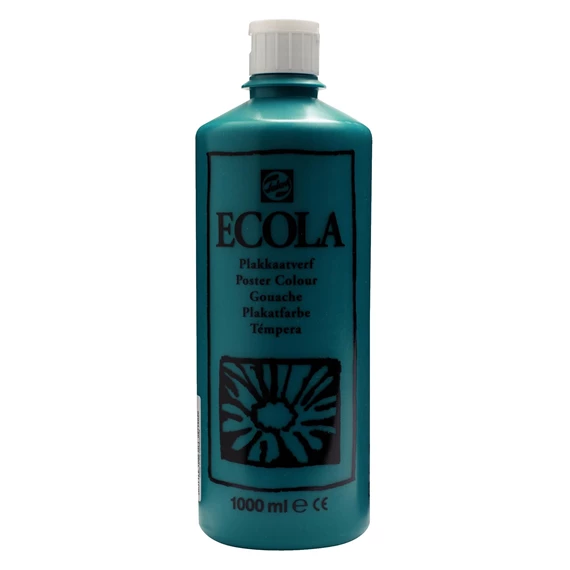 GOUACHE ECOLA VERT FONCÉ 602, 1L
