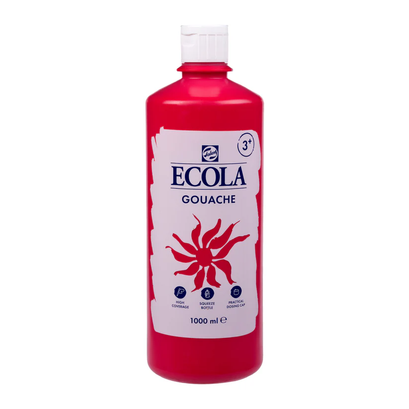 GOUACHE ECOLA JAUNE PRIMAIRE 200, 1L