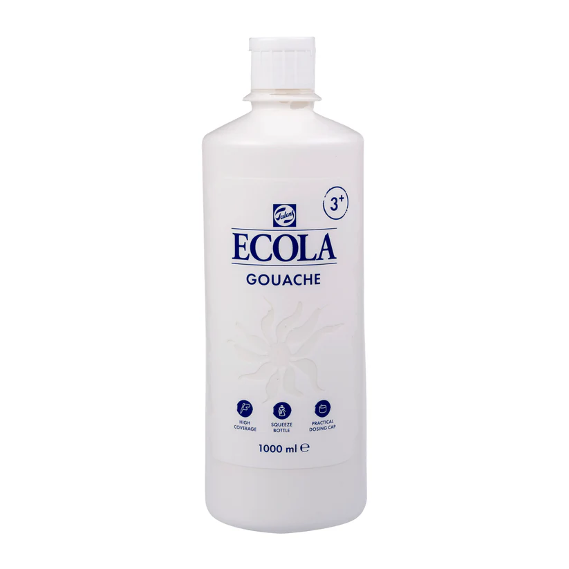 GOUACHE ECOLA BLANC 100, 1L