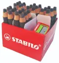 STABILO MARKdry NOIR, LE COFFRET DE 30