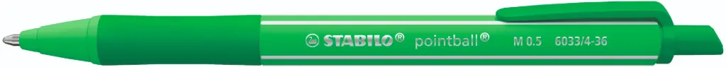 STABILO POINTBALL VERT