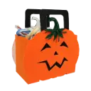 PANIERS HALLOWEEN EN CARTON À MONTER, LOT DE 10