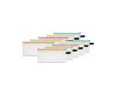 POCHETTE FOURRE-TOUT NÉON PLUMIERS, LOT DE 10