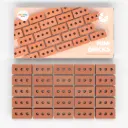 MINI BRIQUES "INSPIRE MY PLAY", SET DE 25
