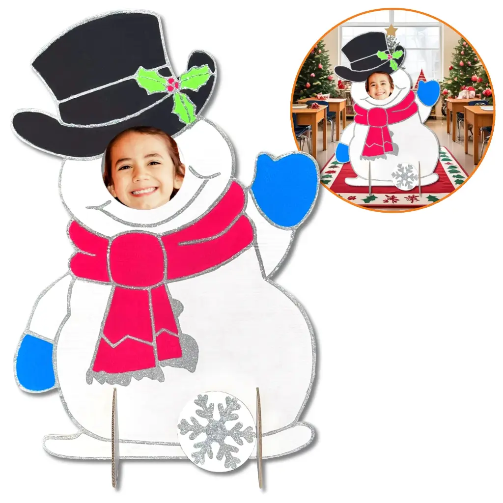 PHOTOBOOTH BONHOMME DE NEIGE