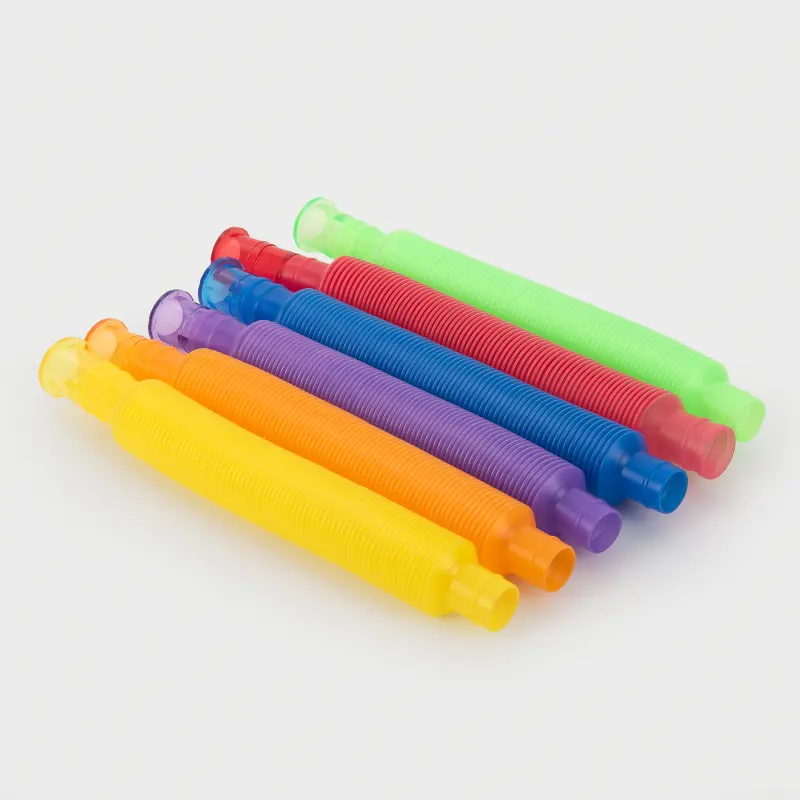 TUBES FLEXIBLES COLORÉS, SET DE 6