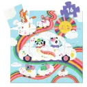 VOITURE NUAGE, 16 PÌECES