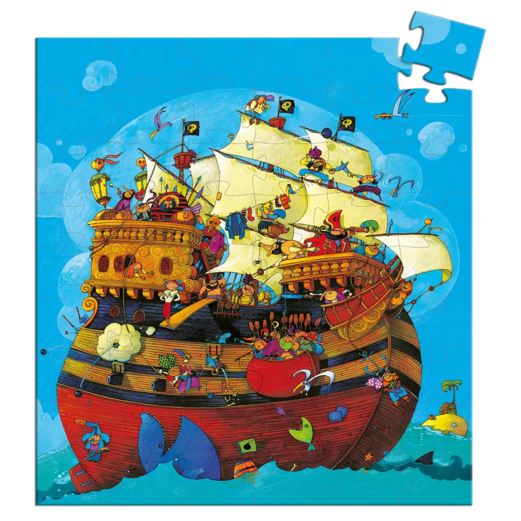 LE BATEAU DE BARBEROUSSE, 54 PIÈCES