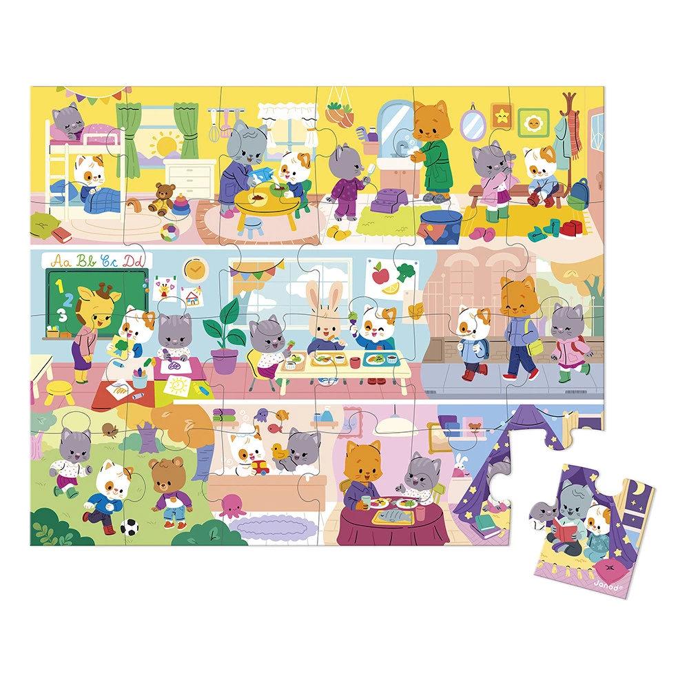PUZZLE LES RITUELS, 24 PIÈCES