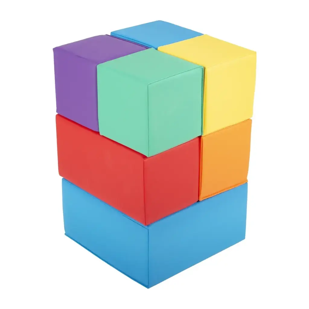 KIT DE CUBES DE CONSTRUCTION SOFTPLAY