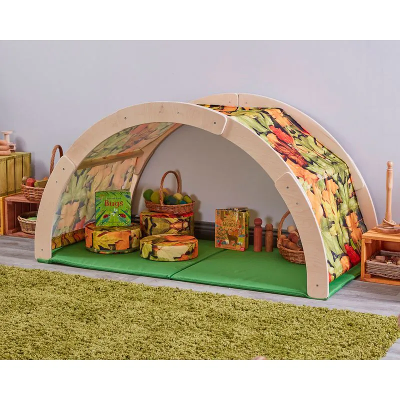 Tissu feuilles arche Rafiki