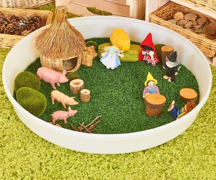Tapis herbe bac exploration