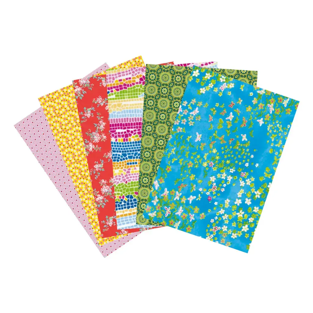 DÉCOPATCH SÉRIE NATURE, 30 FEUILLES