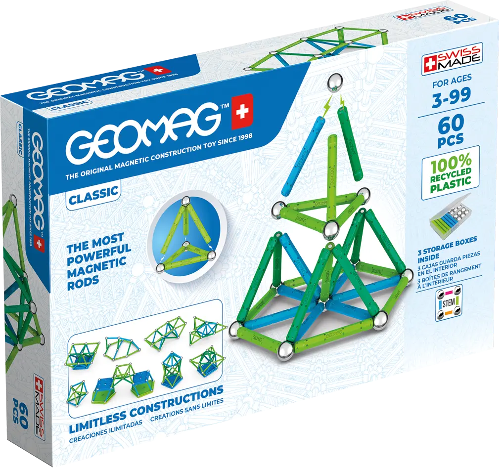 GEOMAG CLASSIC, 60 PCS 