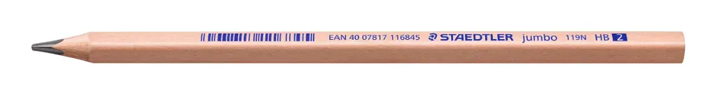 CRAYONS GRAPHITE NORIS JUMBO HB FSC, BOÎTE DE 12