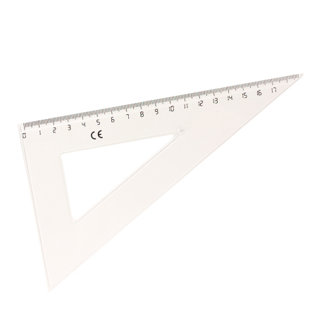 [7460] PLASTIC VIERKANT 60ø 20CM