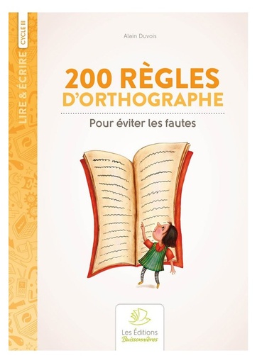 [F1093] 200 RÈGLES D'ORTHOGRAPHE
