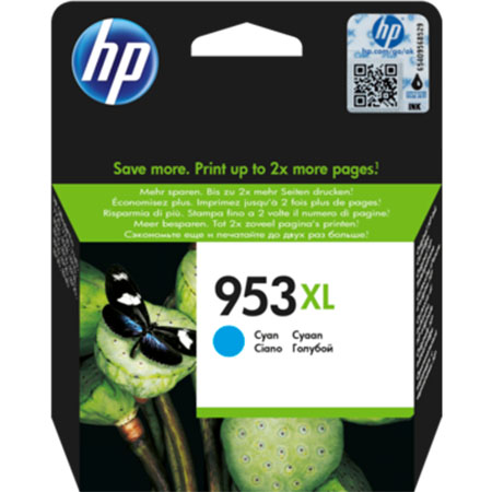 [HPF6U16AE] HP 953XL CYAN CARTRIDGE