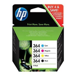 [HPN9J73AE] CARTOUCHES HP 364 COMBIPACK N/J/C/M