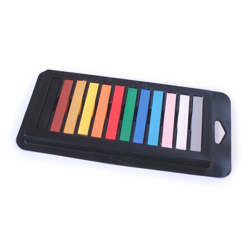 [5292] DRY PASTELS, BOX OF 12