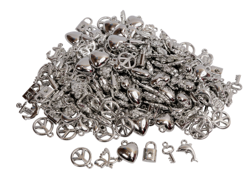 [82578B] 200 PCS FANCY METAL BEADS
